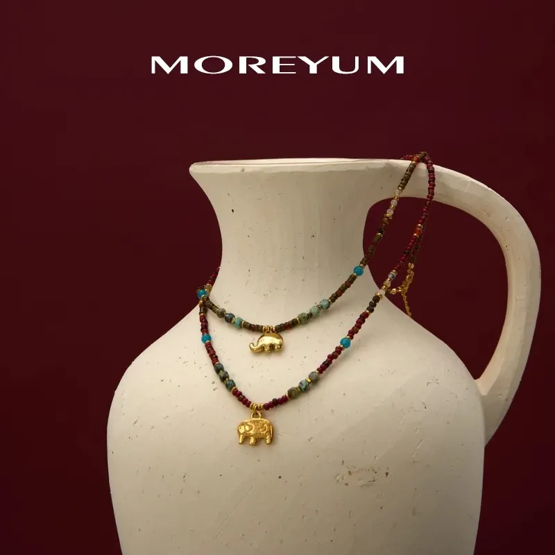 MUYANG Titanium Steel Necklaces Women's-7