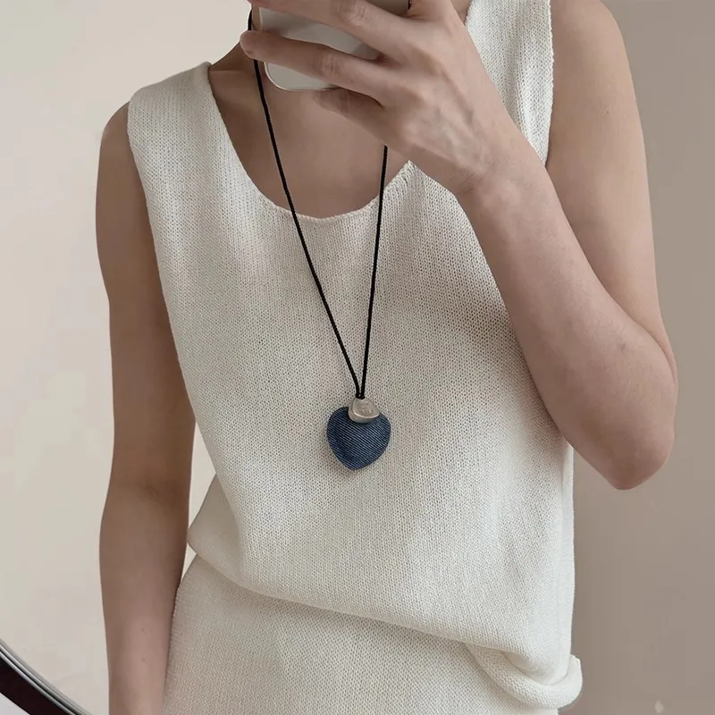 MUYANG Fabric Necklaces Women's-2
