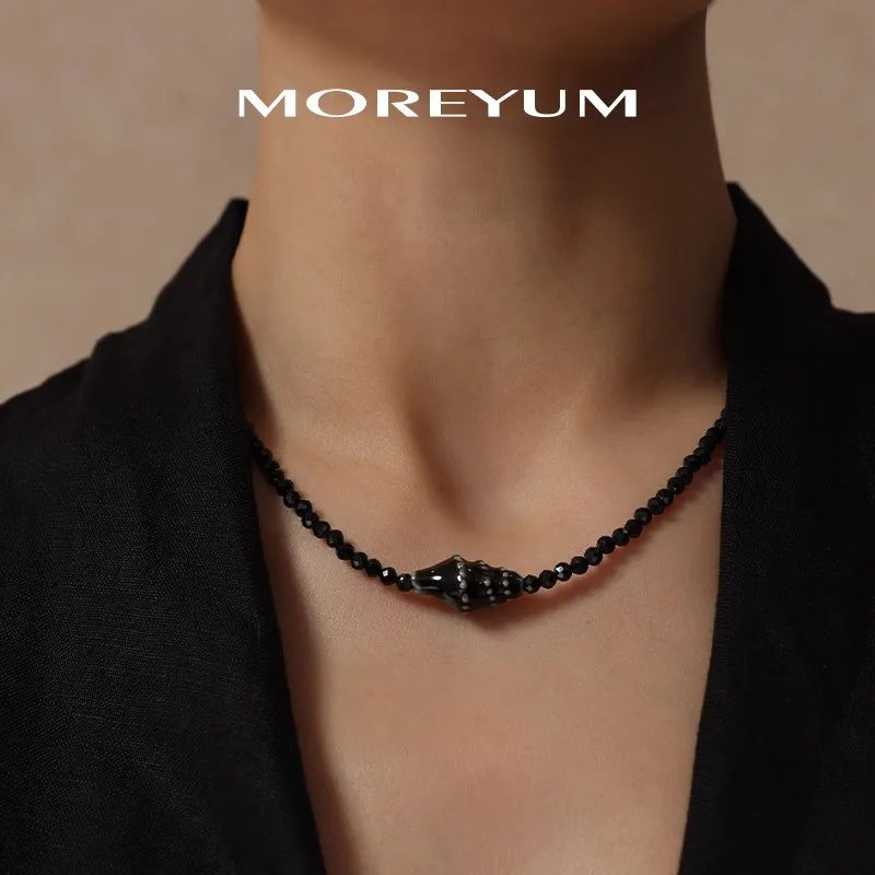 MUYANG Titanium Steel Necklaces Women's-4