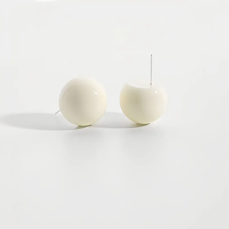 MUYANG Resin Stud Earrings Women's-3