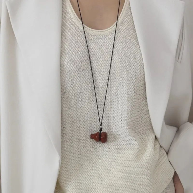 MUYANG Stones Necklaces Women's-4