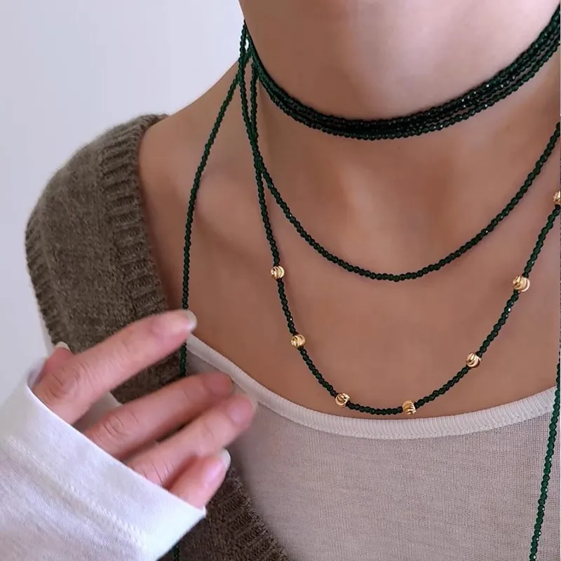 MUYANG Copper Alloy Necklaces Women's-4