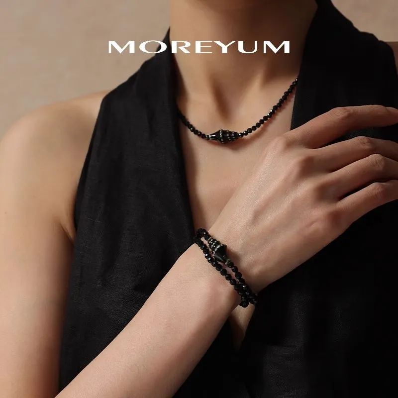 MUYANG Titanium Steel Necklaces Women's-3