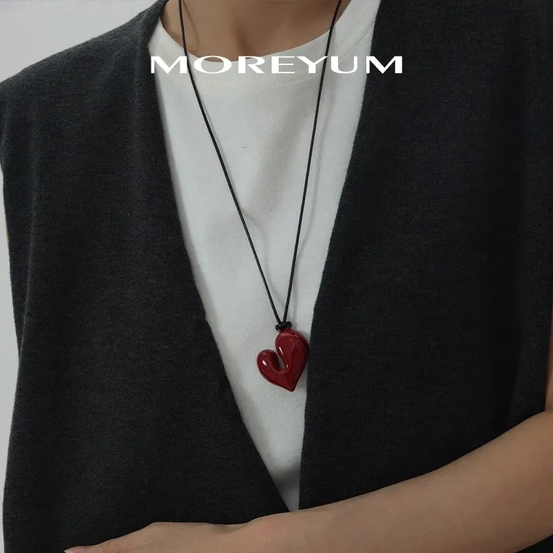 MUYANG Copper Alloy Necklaces Women's-5