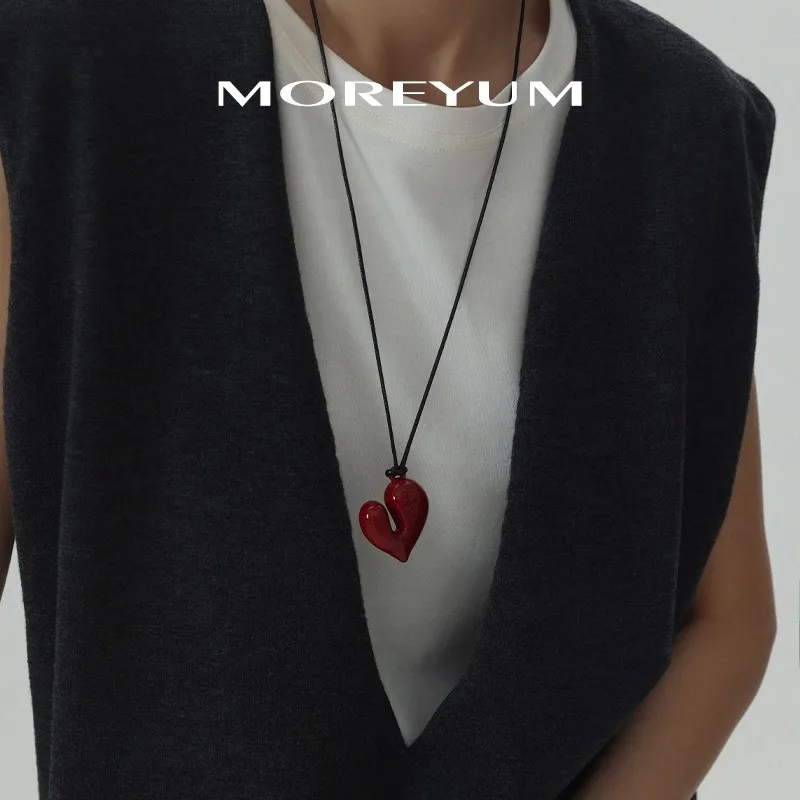 MUYANG Copper Alloy Necklaces Women's-3