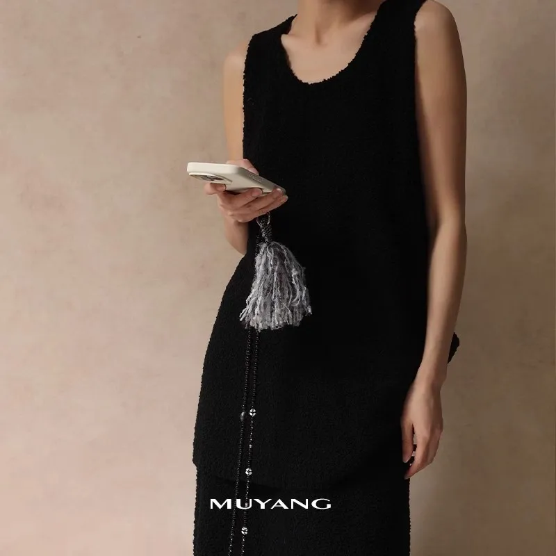 MUYANG Titanium Steel Necklaces Women's-5