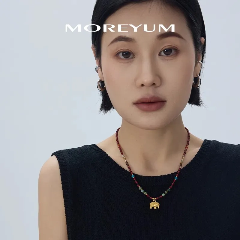 MUYANG Titanium Steel Necklaces Women's-2