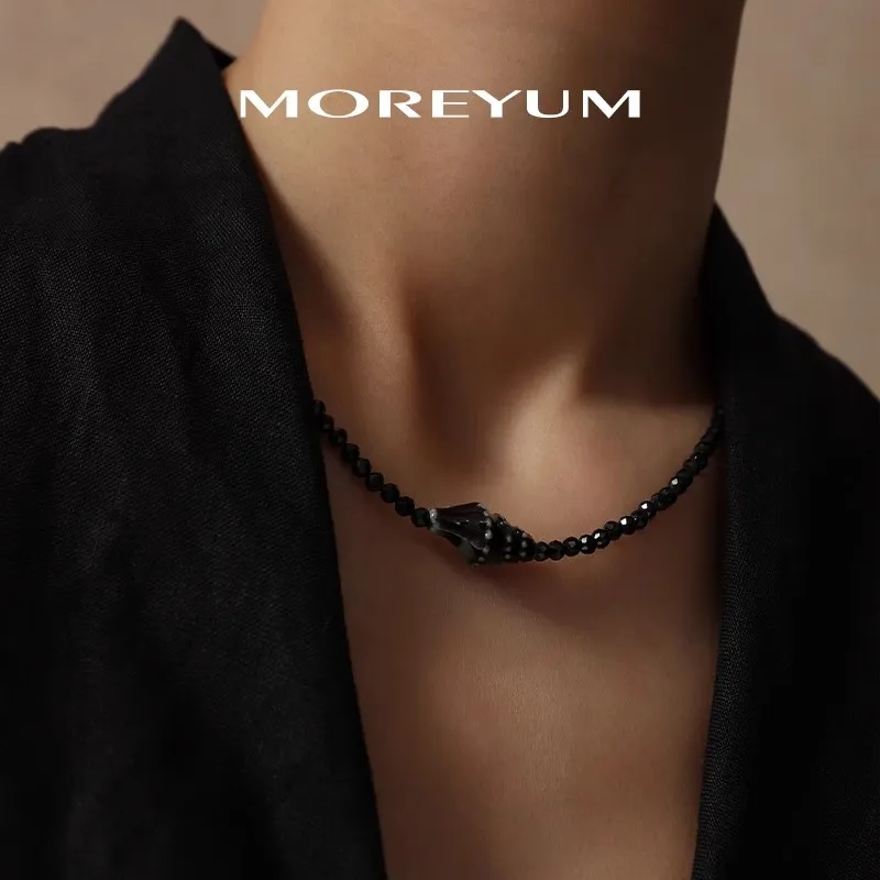 MUYANG Titanium Steel Necklaces Women's-5