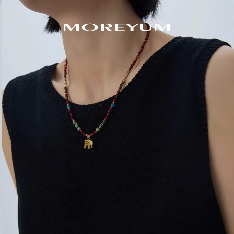 MUYANG Titanium Steel Necklaces Women's-9