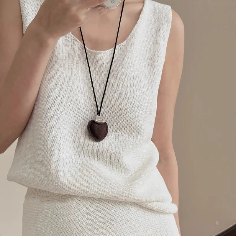 MUYANG Fabric Necklaces Women's-5