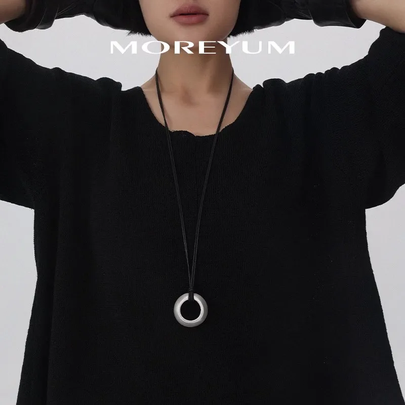 MUYANG Copper Necklaces Women's Silver/Gold-3