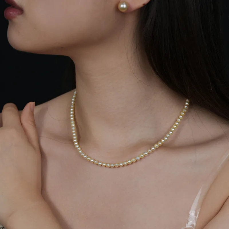 Shakespeare Muse Holy Spring Saltwater Pearl Necklaces Women's-1