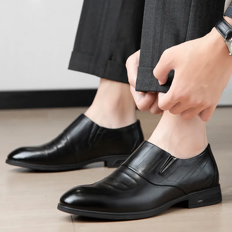 MEXICAN Dress Shoes Men's Black-4