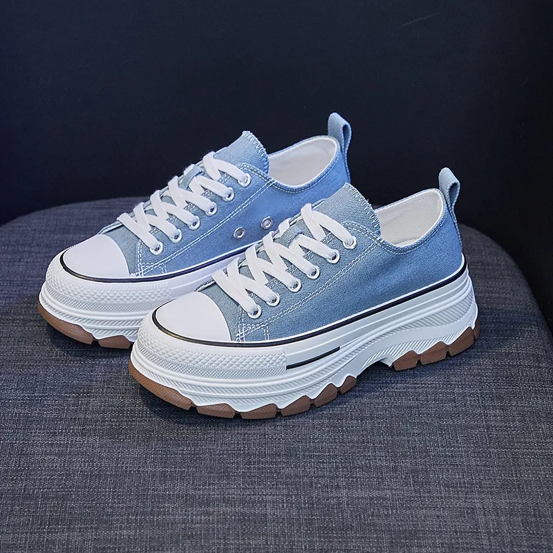 MEXICAN Slip Resistant, Abrasion Resistant, Coverage Height Increasing Low Top Canvas Shoes Women's-21