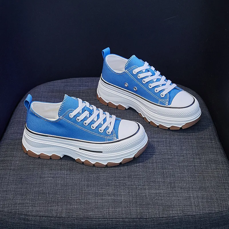 MEXICAN Slip Resistant, Abrasion Resistant, Coverage Height Increasing Low Top Canvas Shoes Women's-17