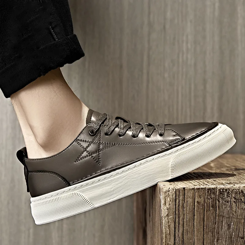 MEXICAN Anti Slip Wear Resistant Low Top Skateboard Shoes Men's-6