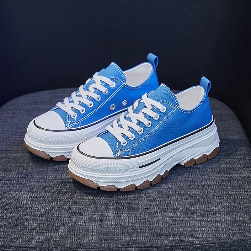 MEXICAN Slip Resistant, Abrasion Resistant, Coverage Height Increasing Low Top Canvas Shoes Women's-16