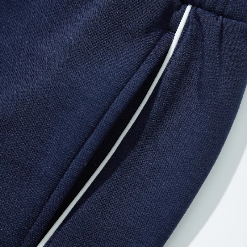 Le Coq Sportif Knitted Sweatpants Unisex Marine Blue-3