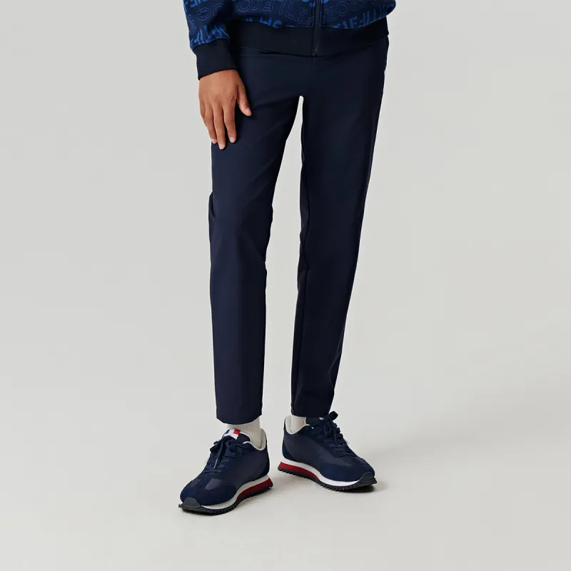 Le Coq Sportif Knitted Sweatpants Men's Navy Blue-5