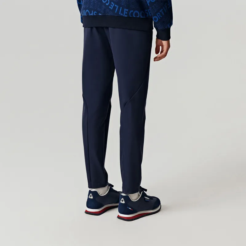 Le Coq Sportif Knitted Sweatpants Men's Navy Blue-4