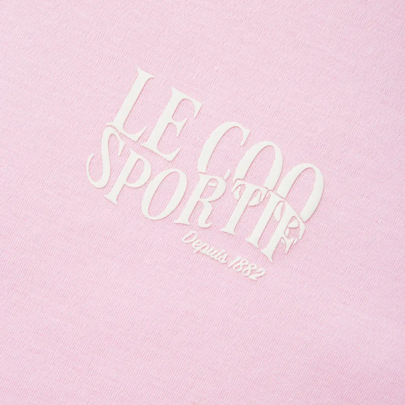 Le Coq Sportif Set in Sleeve T Shirt Women's-16