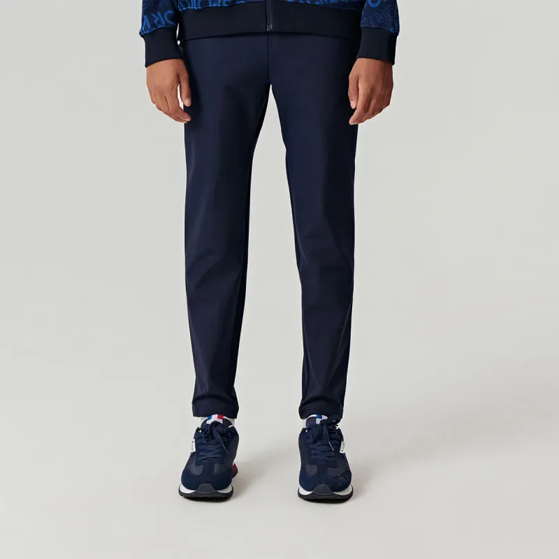 Le Coq Sportif Knitted Sweatpants Men's Navy Blue-2