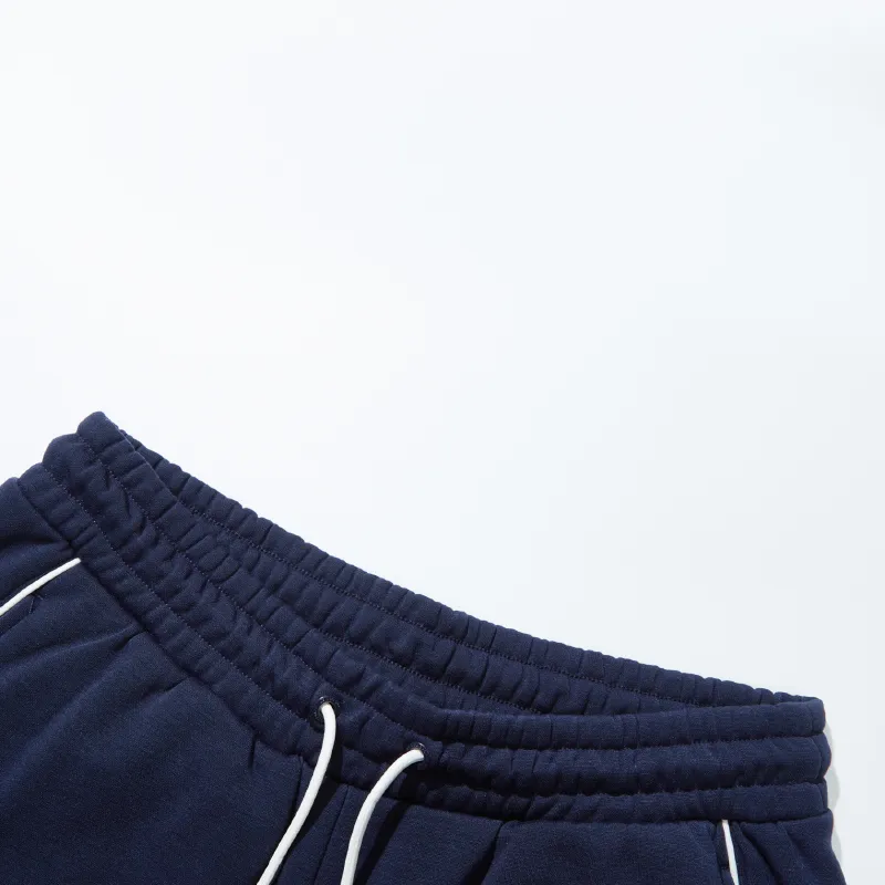 Le Coq Sportif Knitted Sweatpants Unisex Marine Blue-2