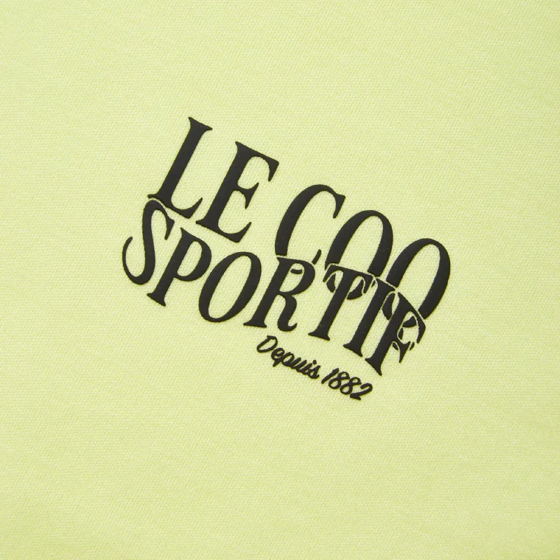 Le Coq Sportif Set in Sleeve T Shirt Women's-10