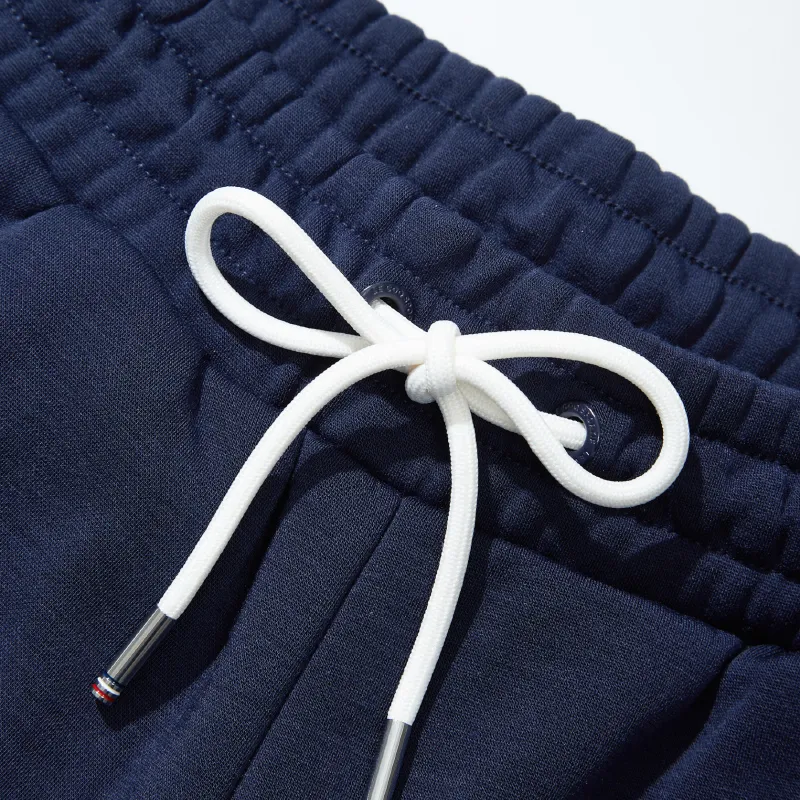 Le Coq Sportif Knitted Sweatpants Unisex Marine Blue-6
