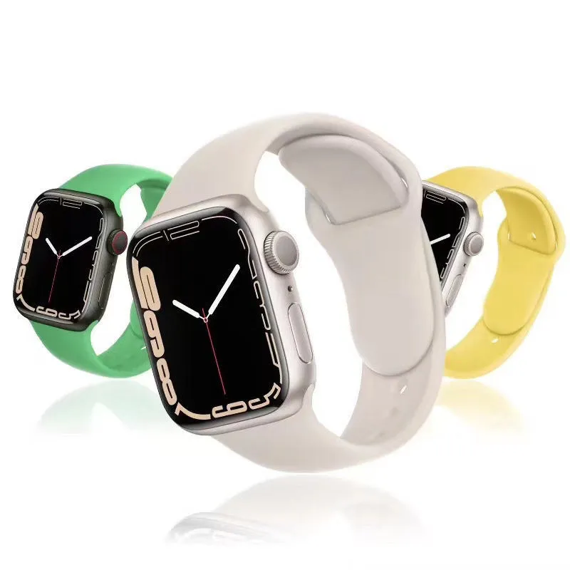 KUWU STREET Apple Compatibility Watch Band 240mm Silicone Material-2