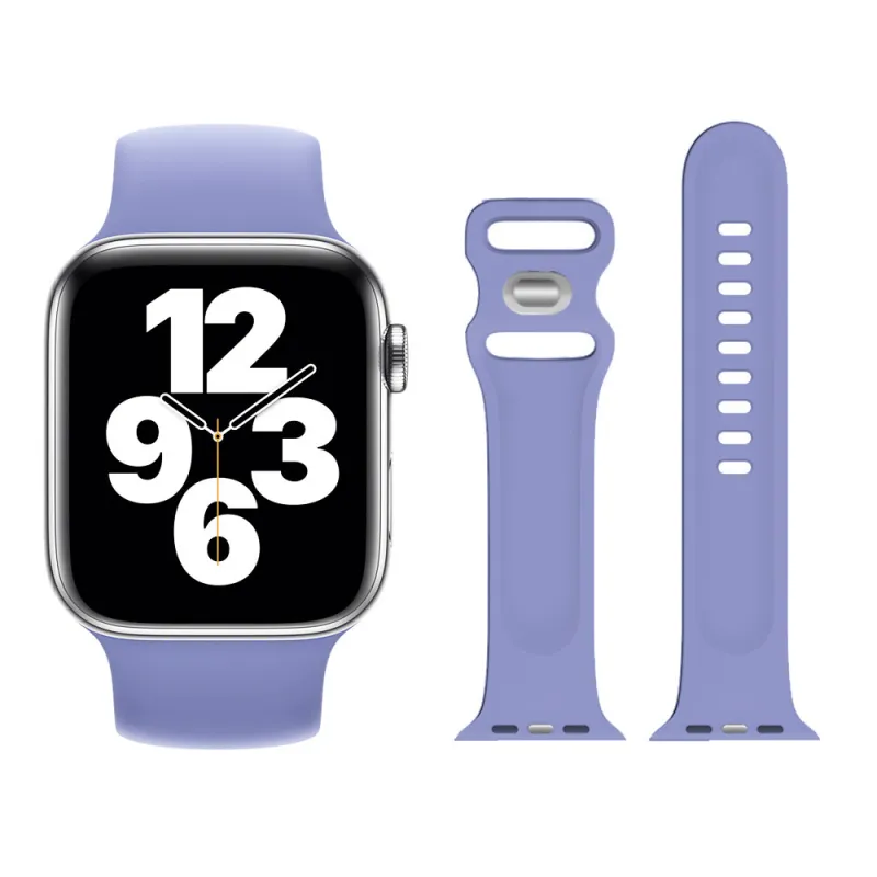 APEPALOG Apple IWatch S10/S9/S8/S7/SE Compatibility Watch Band Silicone Material-8