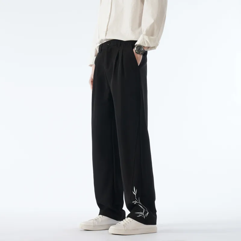 GSUE Business Suits Spring And Summer Unisex Black-3