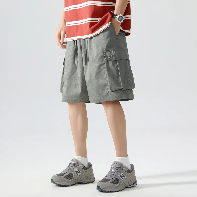 GSUE Cargo Shorts Summer Unisex-9