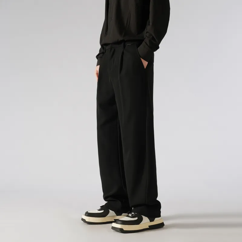 GSUE Suit Trousers Unisex Black-3