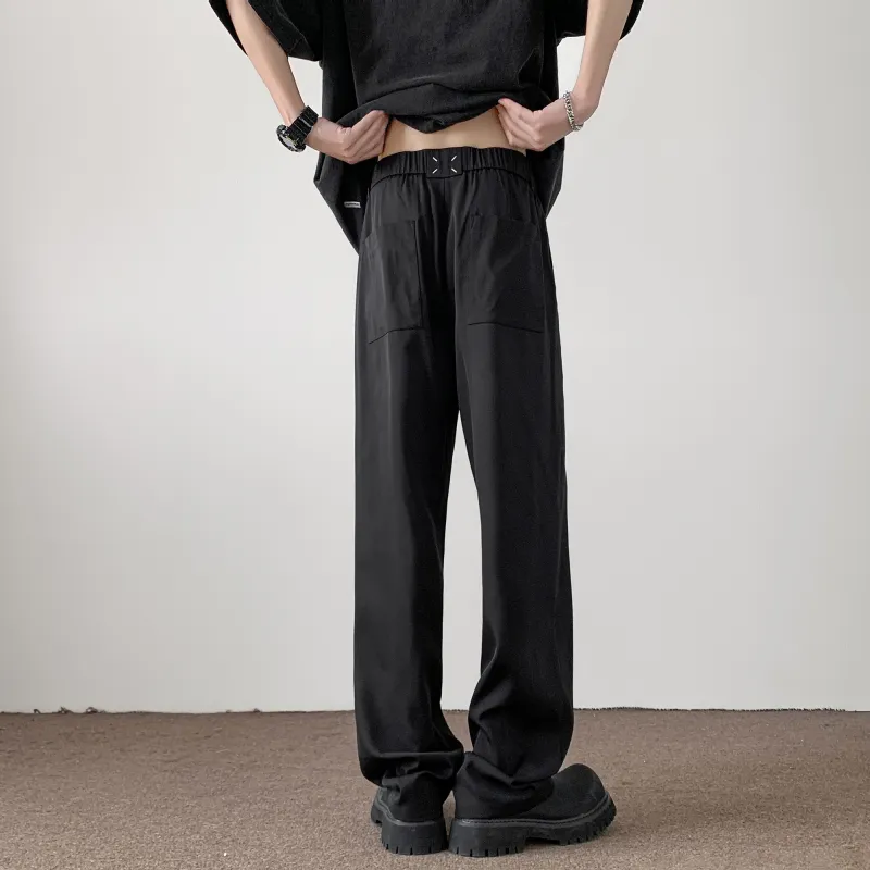 GSUE Suit Trouser Unisex Matte Black-8