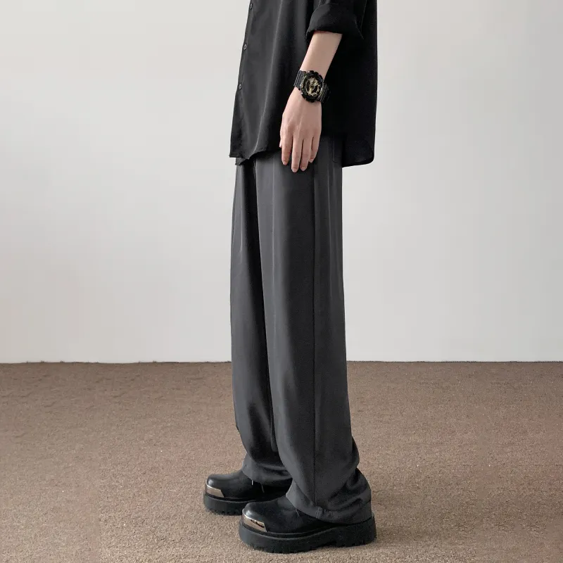 GSUE Suit Trouser Unisex Matte Black-25