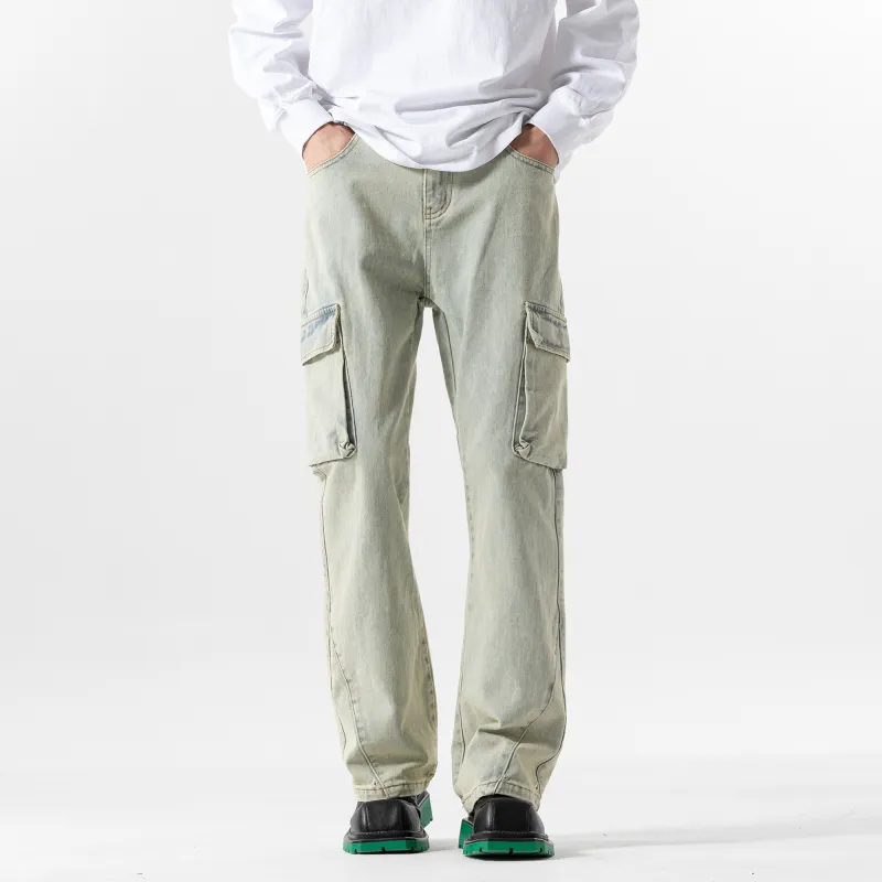 PAINT STAIN Jeans Unisex-24