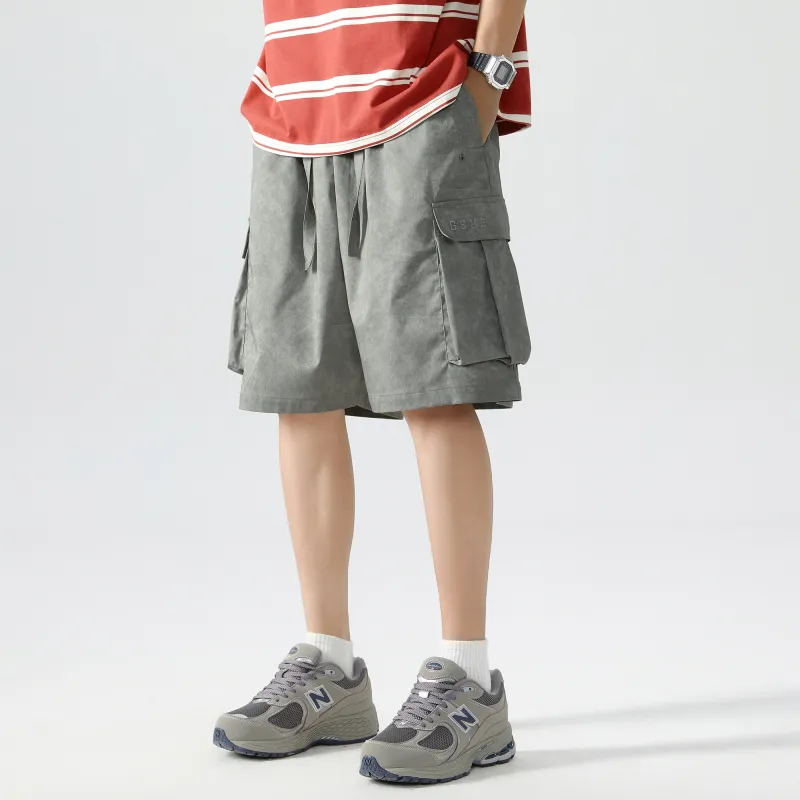 GSUE Cargo Shorts Summer Unisex-7