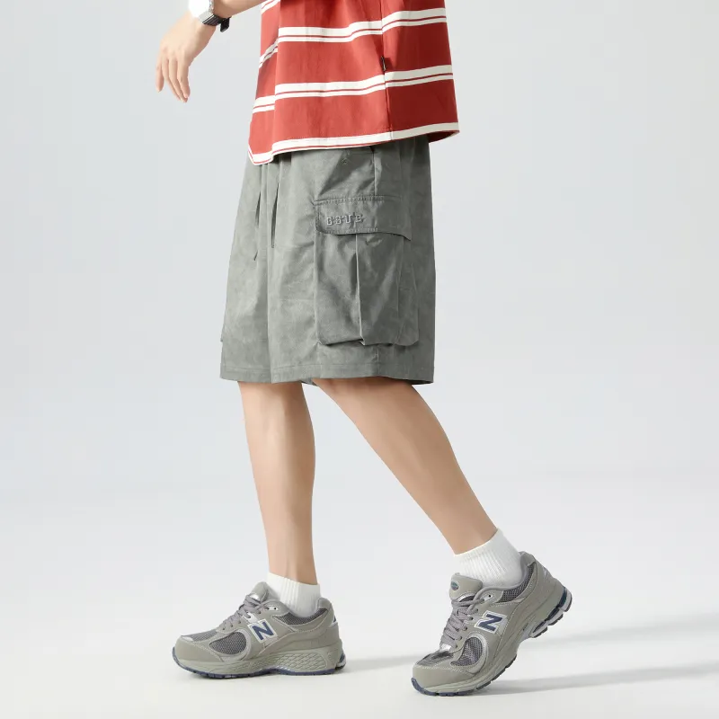 GSUE Cargo Shorts Summer Unisex-3