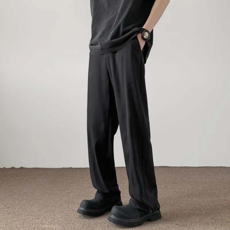 GSUE Suit Trouser Unisex Matte Black-3