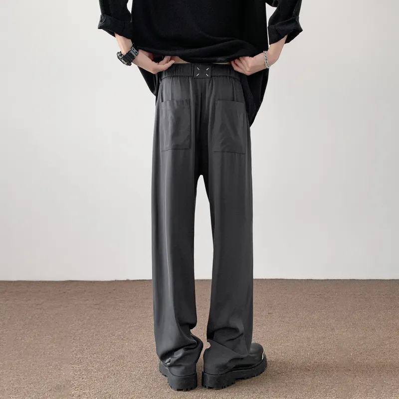 GSUE Suit Trouser Unisex Matte Black-27