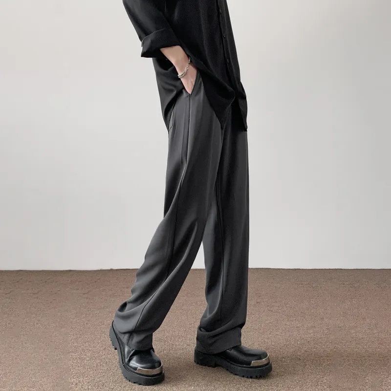 GSUE Suit Trouser Unisex Matte Black-26