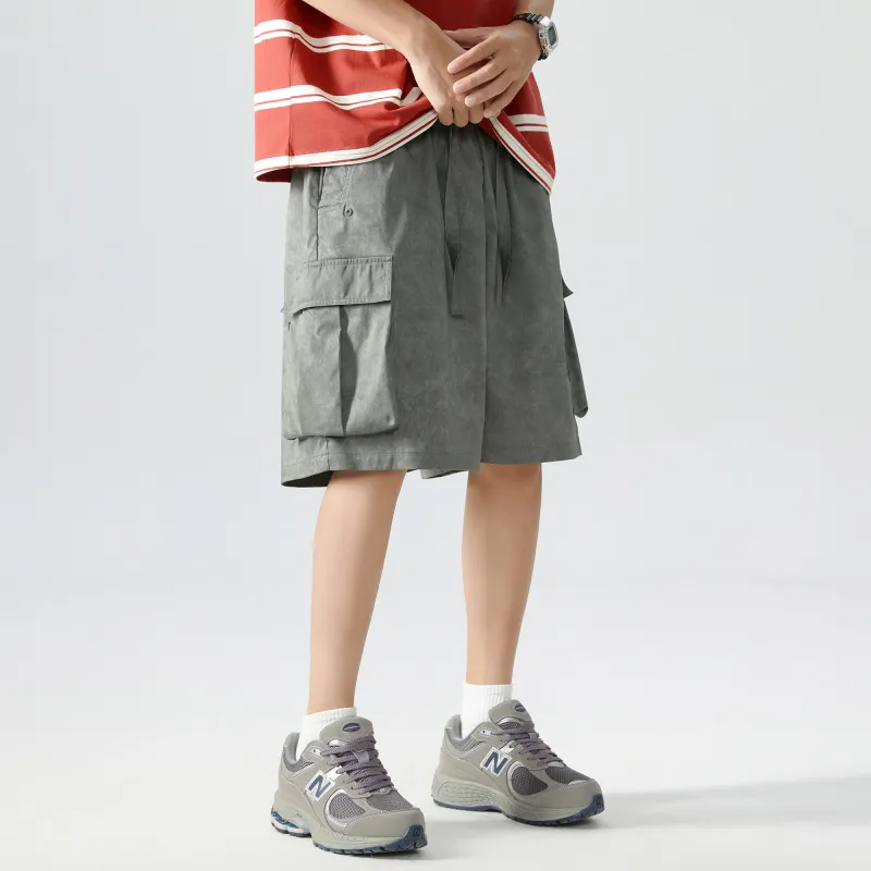 GSUE Cargo Shorts Summer Unisex-8