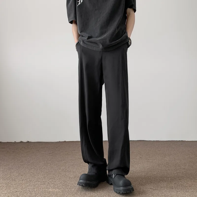 GSUE Suit Trouser Unisex Matte Black-2