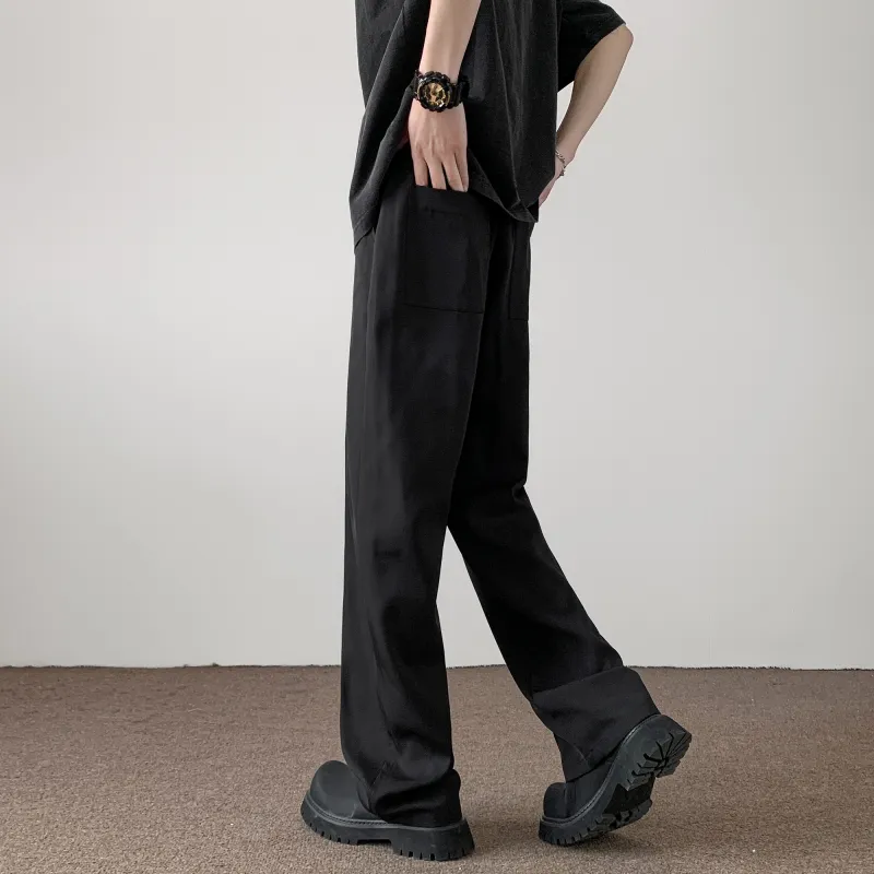 GSUE Suit Trouser Unisex Matte Black-5