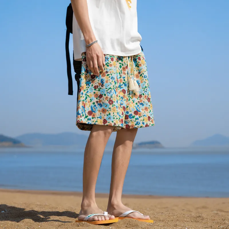 GSUE Casual Shorts Summer Unisex-8