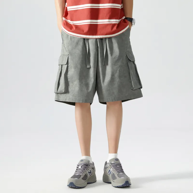 GSUE Cargo Shorts Summer Unisex-2