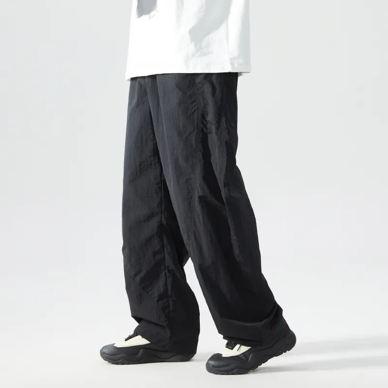 GSUE Cargo Pants Unisex Black-9
