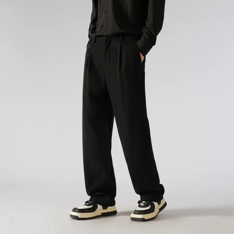 GSUE Suit Trousers Unisex Black-4