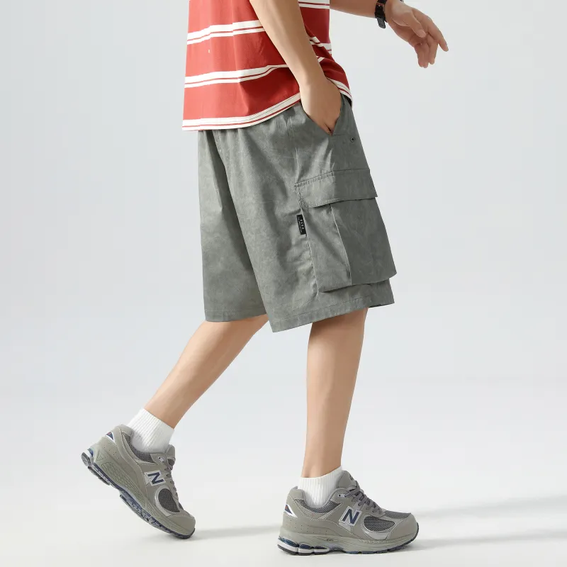 GSUE Cargo Shorts Summer Unisex-4